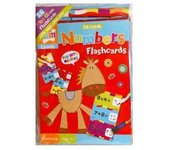 Conjunto de tarjetas flash para crear números para niños One Size negro