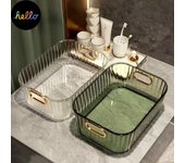 Caja organizadora de cajones, bandejas para maquillaje, cosméticos, artículos diversos, soporte divisor, cocina, baño, armario, joyero, 1 Uds.