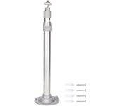 Soporte de techo para proyector ajustable en 360 grados Soporte universal para proyector montado en la pared Carga de 5 kg con 14 pulgadas