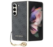 Funda Guess 4G Charms Collection para Samsung Galaxy Z Fold 5 - Gris