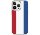 Funda iPhone - Drapeau Pays-Bas - iPhone 13 Pro - Souple - Multicolore - Verticale