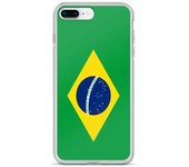 Coque Télephone Drapeau Brasil - iPhone 7 Plus
