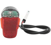 Luz trasera para patinete eléctrico, luz trasera, luz de freno LED ultrabrillante e impermeable para MAX G30 G30D
