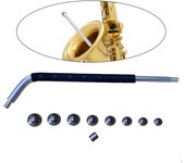 Herramientas de mantenimiento de saxofón, herramienta profesional de reparación de cuello de saxofón