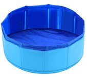 Bañera plegable para mascotas, lavabo de baño portátil para gatos, piscina adecuada para niños, herramienta interior para nadar Q4D3 30x10cm-1pcs