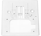 Reemplazo de placa de aguja Q235 de acero para máquina de coser industrial en zigzag Singer SC220