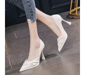 Zapatos de verano para mujer, zapatos de tacón alto con punta puntiaguda, tendencia de venta, talla 39 34