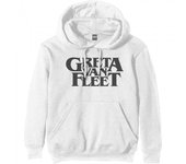 Greta Van Fleet Sudadera con capucha unisex para adultos L blanco