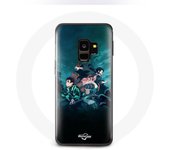 Coque Samsung Galaxy S9 Demon Slayer Manga Tanjiro et Nezuko
