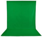 Pantalla de fondo de tela no tejida para estudio de fotografía y vídeo de 1,6 x 3 m/5,2 x 9,8 pies verde