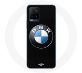 Coque pour Vivo Y21s 2021 / Y21 2021 BMW Logo fond noir
