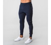 Pantalones deportivos de algodón elástico de corte ajustado para hombre para fitness y running Large