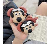 Funda protectora de silicona para Airpods Pro 2, diseño de perro Gromit en 3D, para Airpods 3, para niños For Airpods 1 2