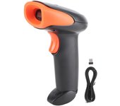 Escáner de código de barras inalámbrico BT Respuesta rápida Botón de rebote cómodo Lector QR portátil para