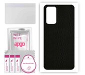apgo Protective Skin Sticker for the back compatible with Xiaomi Redmi Note 11T, Wrap Film, Foil, Vinyl - Pattern Matrix