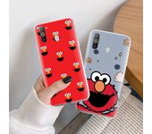 Funda de TPU ELMO para iPhone XR 7 8 14 15 11 12 13 X XS Pro Max Xiaomi Redmi 13C Note 9 Samsung A22 S23 S24 Ultra Plus VIVO VIVO Y19 cuero de búfalo