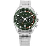 Reloj Seiko Alba A4b019x1 Cronógrafo Taquímetro para Hombre de Metal A4B019X1