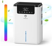Deshumidificador de ambiente de 2,2 L, con modo de descongelación y suspensión, purificación del aire y contra la humedad, ideal para dormitorio y baño European standard plug