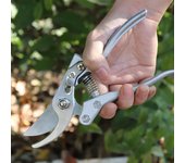 Herramienta de injerto de acero rico en carbono, tijeras de podar para árboles frutales, podadoras para bonsái, tijeras de jardín, tijeras de podar para jardín plata