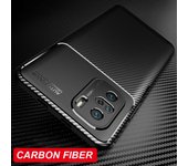 Funda de fibra de carbono suave para POCO F3, funda de silicona NFC para Xiaomi POCO X3 Pro, funda a prueba de golpes para POCO F3 For POCO F3 negro