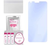 apgo Ultra-Clear 9H Hybrid protective glass compatible with LG G6, flexible nano glass, great replacement for tempered glass, scratch-resistant, full