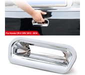 Embellecedor para manija de puerta trasera de coche, accesorios ABS cromados para Honda CR-V CRV 2012, 2013, 2014, 2015 y 2016. plata