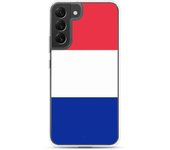 Coque Téléphone - Samsung - Galaxy S22 Ultra - Drapeau France - Souple - Multicolore
