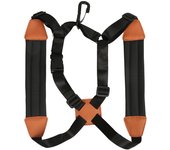 Correa de arnés para saxofón gruesa que alivia la presión del cuello Correa de hombro ajustable para saxofón Correa para el cuello para B S for Children Weight 25kg