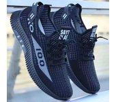 Zapatillas de deporte para hombre, zapatillas de tenis transpirables de malla de verano, zapatillas ligeras y cómodas para correr para hombre, zapatos vulcanizados, zapatillas de hombre 39