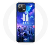 Coque pour Xiaomi Mi 11 Lite Bangtan Sonyeondan BTS Fanart Logo