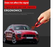 Juego de fundas para mando a distancia inteligente de coche para Porsche Panamera Spyder Carrera Macan Boxster Cayman Cayenne 911 970 981 991