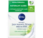 Crema hidratante Nivea Oil-Control (50 ml), hidratante diaria sin brillos para piel grasa.