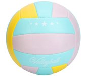 Balón de voleibol de entrenamiento de tamaño 5, suave, de alta elasticidad, ligero, de PVC, para interior y exterior, para piscina