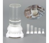 Alimentador de agua para granja de hormigas, cuenco de agua, tubo de vidrio, botella para beber, taller, accesorios DIY para hormigero, 5-40ml 5ml