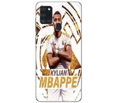 Coque - Maniacase - Samsung Galaxy A21s - Kylian Mbappe - Noir - Souple