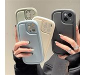 Funda de teléfono Ins coreana bonita Morandi Color The Soap para Iphone 14 13 12 Pro Max 11 Lisa mate ovalada a prueba de golpes Funda suave For iPhone 13