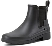 Botas de lluvia Chelsea Refined Negras [Hunter] [Mujer] negro