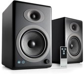 Altavoz inalámbrico con alimentación l Amplificador DAC Bluetooth aptX HD de 24 bits []Compatible con Audioengine A5+, integrado (Negro) negro