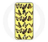 Coque pour Huawei P8 Lite 2017 Papillons Fond Jaune