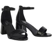 Good For The Sole Zapatos de tacón de bloque extra ancho Abigail para mujer/señora 3 UK negro