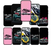Para iPhone 16 15 Xiaomi Redmi Note 13 12 11 Pro Max X 9 14 XR Samsung Galaxy A16 S24 S23 Plus A06 Huawei OPPO Car AE86 Supercar Initial D Funda para teléfono for Xiaomi Poco M6 4G crudo