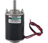 Motor de CC de imán permanente XD3420 de 30 W y alta velocidad CWCCW (24 V 7000 RPM)