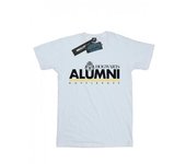 Harry Potter Girls Hogwarts Alumni Hufflepuff Cotton T-Shirt 12-13 blanco