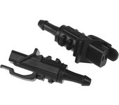 2X para I30 Mk1 Elantra Touring 2007 2008 2009 2010 2011 2012 limpiaparabrisas delantero boquilla de pulverización Jet 98630-2L100