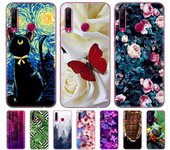 Funda para Honor 20e, carcasa trasera de silicona TPU suave para Huawei Honor 20E de 6,21 pulgadas, carcasa protectora con patrón honor 20E
