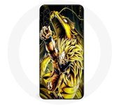 Funda Maniacase para Samsung Galaxy A50 Son Goku Super Saiyan SSJ3 Punto de Ataque Dragón