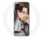 Coque pour Samsung Galaxy A22 5G Attaque des Titans Levi Ackerman Manga
