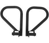 Accesorios para barra de fondos de fitness para jaula de potencia, soporte para sentadillas, barra de fondos de hierro, asas multiagarre para mayor fuerza