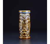 Tazón taza Tiki de soldado de la isla de 390ml, vaso de vino de cerámica Tropical Hawái, vaso de cóctel especial, jarras de cerveza, bebida, lata de batido Tiki Mug 390ml