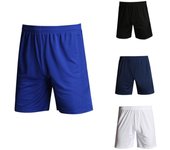 Pantalones cortos deportivos de secado rápido para correr para hombre, pantalones cortos informales elásticos S negro